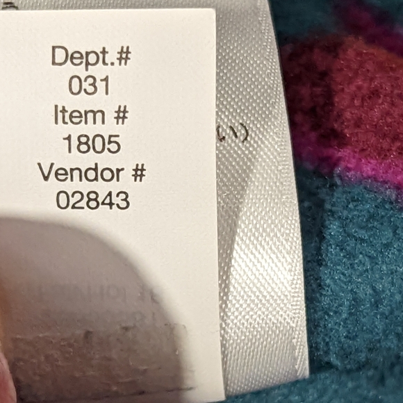 Eddie Bauer Quarter Zip Aztec Print Pullover Fleece Women's Size XS - Picture 7 of 10